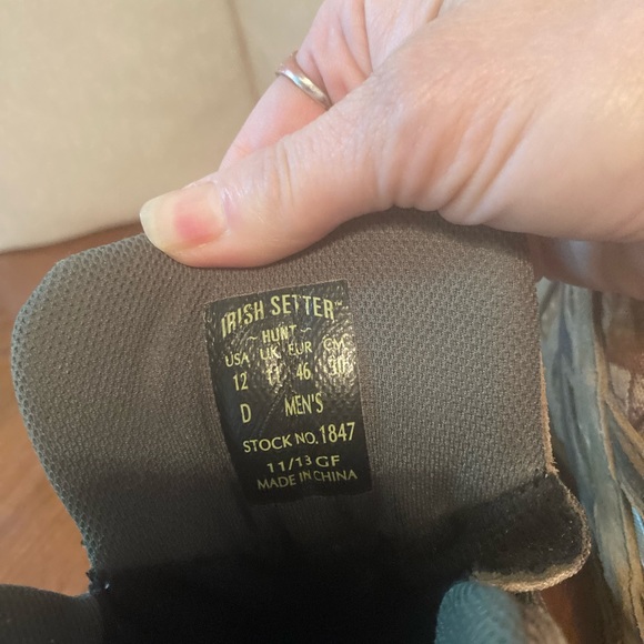 Size 12 D Red Wing Irish Setter Hunt Ultra Dry Waterproof Used one time - Picture 7 of 9